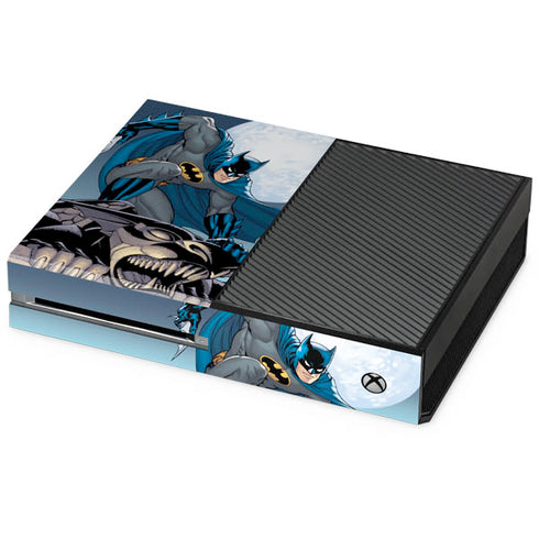 DC Comics Batman Action Pose 90's art Xbox One Console Skin